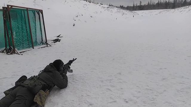 Первый тестовый отстрел магазина на 60 патронов 7.62х39 от PufGun. смотреть онлайн