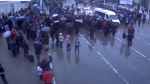 Олимпийский огонь в Саратове - начало у вокзала! смотреть онлайн