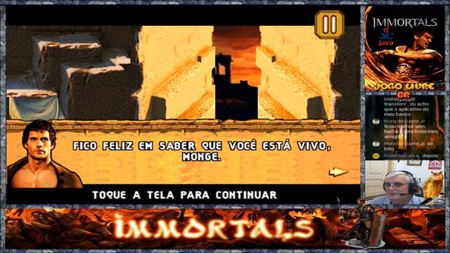 LIVE Immortals JOGO Java (TVBOX) emulador J2ME#02 смотреть онлайн