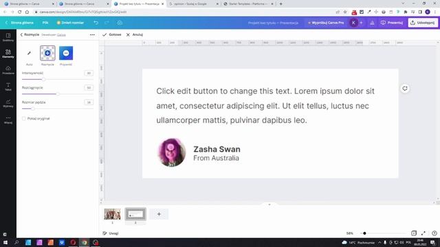 Jak szybko wymazywać elementy ze zdjęć | CANVA смотреть онлайн