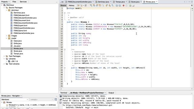 Démineur java FX смотреть онлайн