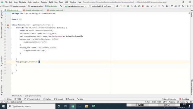 Frame Animation in Android Kotlin смотреть онлайн