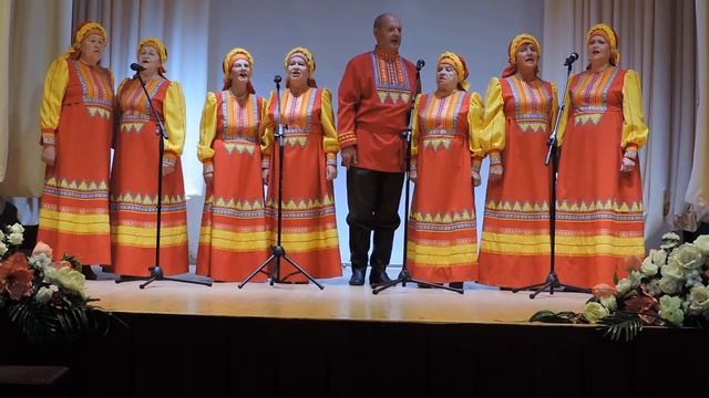 "Россиюшка моя". Поёт народный ансамбль "Барыня", Славский ДК. смотреть онлайн