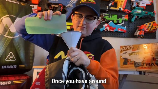 NERF Bunkr Waterbase Stability System Video смотреть онлайн
