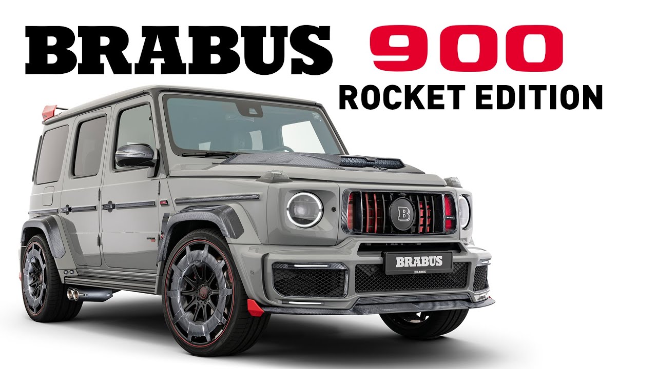 FASTER AND BOLDER - BRABUS 900 Rocket Edition in Stealth Grey смотреть онлайн