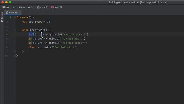 Kotlin Tutorial: when statement смотреть онлайн
