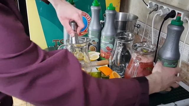 летний лимонад. домашний лимонад.