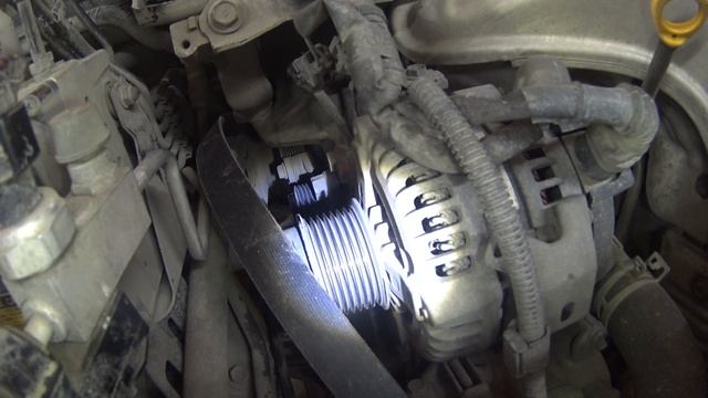 Замена приводного ремня и подшипника в ролике натяжителя Camry 40.