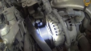 Замена приводного ремня и подшипника в ролике натяжителя Camry 40.