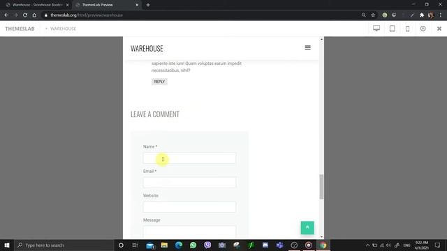 Warehouse: Storehouse Bootstrap HTML Template смотреть онлайн