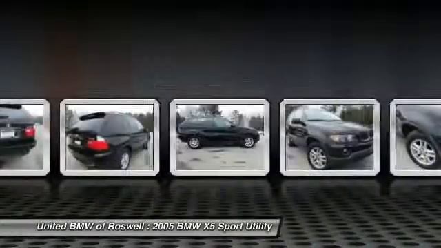 2005 BMW X5 Roswell GA R13700A смотреть онлайн