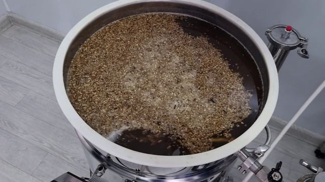 Варка бархатного пива на пропиленгликолевом котле.