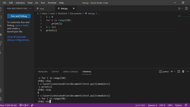 debug your python code step by step | How to debug python code|Python debugging library смотреть онлайн