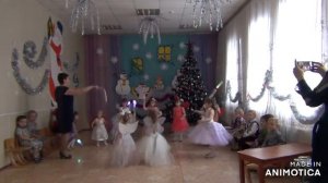 Новогодний утренник в средней группе "Проделки Дюдюки Барбидонской!"