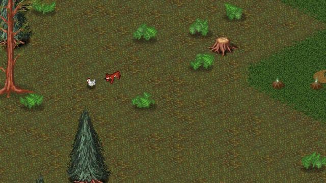 [Haven and Hearth] fox hunting chicken / лиса охотится на курицу смотреть онлайн
