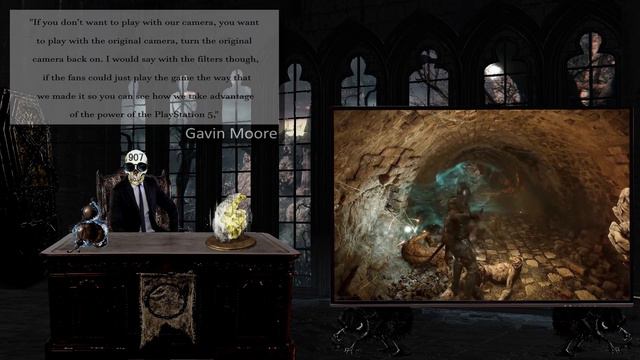 Demon's Souls remake. Gavin Moore Interview смотреть онлайн