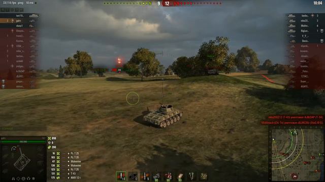WOT ... Т67 затащил смотреть онлайн