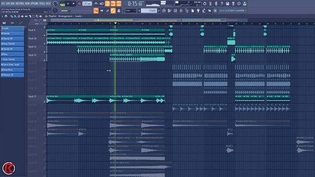 Big Room Break & Drop | FL Studio 20 | Key D# Minor | 2023 смотреть онлайн