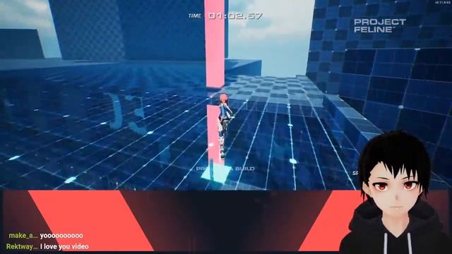 Trying out this Indie Game I found on YouTube! - Project Feline смотреть онлайн