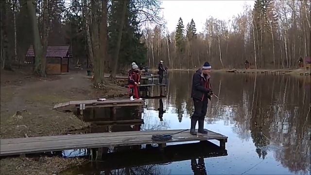 Открытие верхнего водоёма. Сектор форели найден. Клёвое место, Лосиный остров. смотреть онлайн