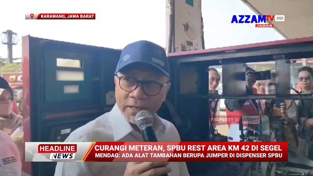 Mendag Segel SPBU Nakal di Rest Area KM 42 Jakarta-Cikampek смотреть онлайн