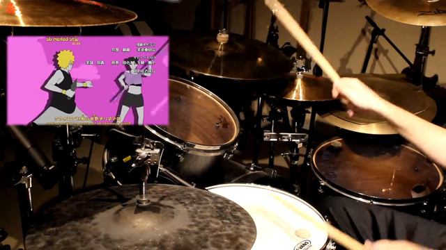 Naruto Shippuden Ending 15 - 'U can do it' [Drum Cover by Nick Acker] ナルト－ 疾風伝ED смотреть онлайн