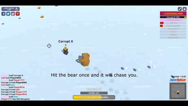 Snowfight.io - A Large Snowball Fight (Christmas Special) смотреть онлайн