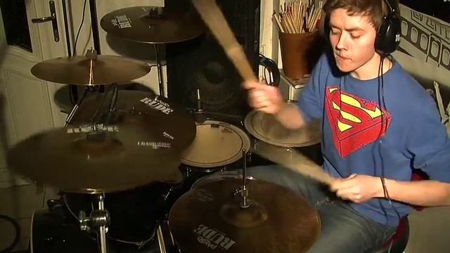 Just a Girl - No Doubt (drum cover) смотреть онлайн