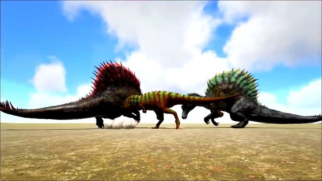 Ark Survival - KRYPTOPS vs SPINO/TREX and more [Ep.545] смотреть онлайн