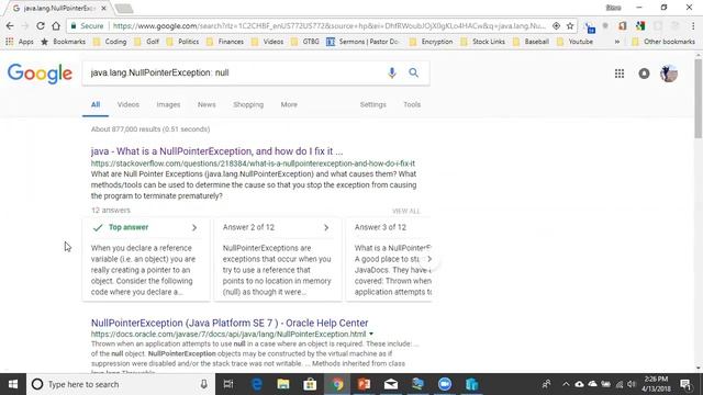 Woz U Learn to Code: Troubleshooting a NullPointerException with Java смотреть онлайн