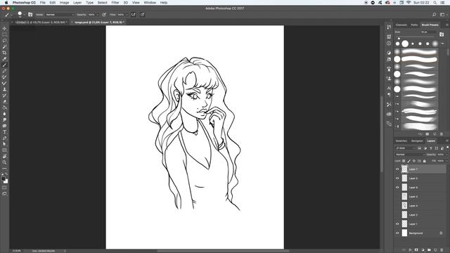 TANGO CHARACTER | Photoshop Speedpaint |AlicjaNai смотреть онлайн