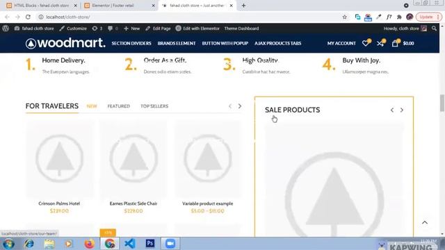 Class8. WOODMART Theme Customization For Beginners смотреть онлайн