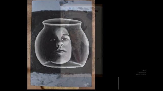 Students show off their Level 2 (GCSE Eqv) Art work - Class of '23 - Part 2 смотреть онлайн
