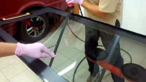 Замена панорамного стекла на Соболе Баргузине