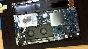 Игровой ноутбук Lenovo Legion Y520. Чистка системы охлаждения.