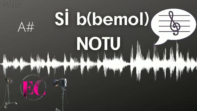 Sİ b BEMOL NOTU. PİANO NOTU Sİ BEMOL (A#) смотреть онлайн
