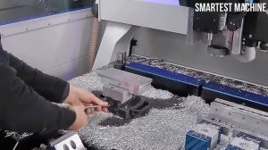 Потрясающая работа ЧПУ станка. Автоматическая работа станка ЧПУ.