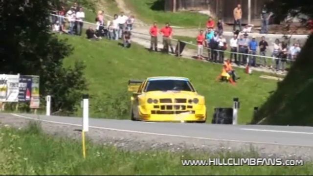 Lancia Delta Integrale "Yellow Bull" - Franz Nowak | Kammersberg 2010 смотреть онлайн