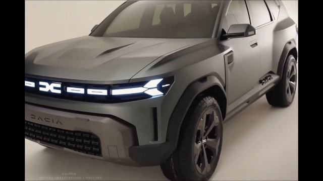 Dacia Bigster Concept 2021 – Un SUV robuste haut de gamme смотреть онлайн