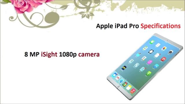 Apple iPad Pro announced with Apple Pencil and a Smart Keyboard full specification and expert revie смотреть онлайн