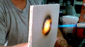 Магнезит (СМЛ) - испытание на огнестойкость.