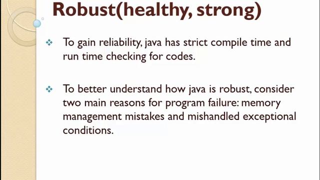 Java Properties || java Features || Java characteristics смотреть онлайн