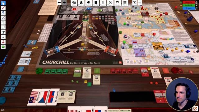 Churchill игра онлайн. Tabletop Simulator