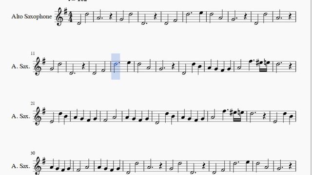 Alto Sax Sheet Music: How to play Undertale Main Theme by Toby Fox смотреть онлайн