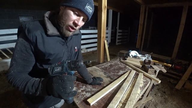 Сделал естественную вентиляцию на нашей большой ферме из деревянного каркаса и осп плит. смотреть онлайн