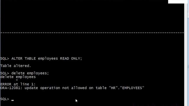 SQL 11g Tutorial in Bangla # 49 ALTER TABLE Read only tables смотреть онлайн