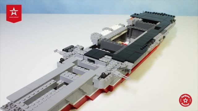 АВИАНОСЕЦ АРМИИ РОССИИ - конструктор, анимированная сборка и обзор набора смотреть онлайн