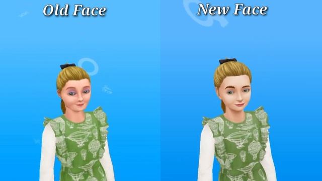 Simsfreeplay - Female Sims Old Faces Vs New Faces|Faces Of The Future Update October - November 202