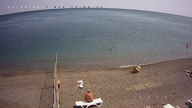 Вебкамера "Пляж Дубны". Запись 23.08.2017 13:00:06 смотреть онлайн