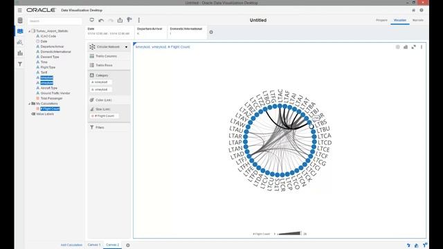 Oracle DV Desktop V2 - Network Diagram Example смотреть онлайн